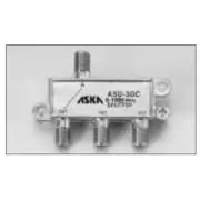 ASKA, ASU-3DC, 1000 MHz Power Passing 3-Way One Port Splitter