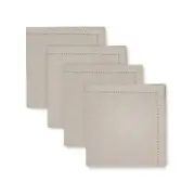 Jetty Napkins, Set of 4 - Oatmeal
