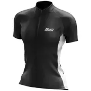 New NETTI Womens Size 10 CRUZE Bike Cycling Jersey TOP black and white