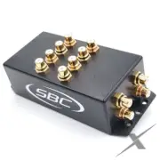 SBC "Cock Box" RCA Distribution Block 2 to 4 Pair