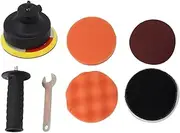 Car Polishing Pad Kit Electric Drill Polish Head for Car Waxing Sealing Enamel Suitable Electric Drill, polishing Machine
