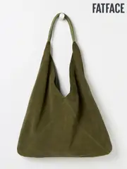 FatFace Khaki Green Shoulder Tote Bag (AB5219) | $182