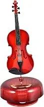 Violin Music Box Creative Retro Music Box Decoration for Room Bedroom Adornment Friends and Family for Birthdays and Special Occasions