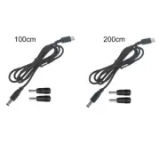USB C Type C to 9V 5.5x2.1mm 4.0x1.7mm 3.5x1.35mm PD Trigger Power Supply Cabl