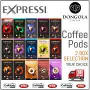2 BOX (32) You Choose Expressi K-fee Automatic Coffee Machine Capsules Pods ALDI