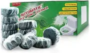 [12 PACK] Oudbo Molartte In Cistern Toilet Cleaner, Household Automatic Toilet Bowl Cleaner Tablets, Green Water, Bathroom Toilet Tank Cleaner 12x50g, 600G