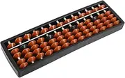 CAXUSD Early Learning Aid Boys and Girls Abacus Toy 13 Rows 5 Beads Math Learning Tools Safe Portable