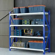 GIANTZ 2Mx2M Garage Shelving Warehouse Rack Pallet Racking Storage Shelf Grey