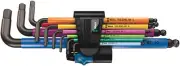 Wera 05022210001 | 950SPKL Hex HF Multicolor Hex Key Set [Regular Japanese Impor