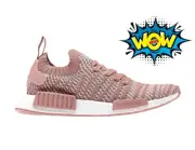 ADIDAS WOMEN'S NMD R1 STLT PRIMEKNIT 'PINK' CQ2028