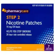 Nicotine Patches Pharmacy Care Step 2 - 7 Patches