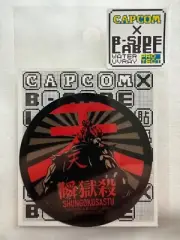 CAPCOM x B-Side Label Sticker Street Fighter Akuma Waterproof & UV Protected