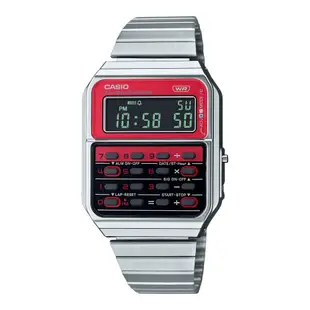 卡西歐 CASIO / CA-500WE / 數字系列 (附錶盒) 時光倒流回1976年 致敬數位時鐘復古款