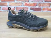 Men's Merrell Moab Speed 2 Leather Waterproof Low-Top Hiking Boot Black *J037783