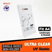 【Sign Holder L shape 】A4 size Retail Display Stands Hotel Menu Holder POS Poster