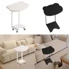 Bear End Table with Wheels Side Table Decorative Creative Simple Cute Movable