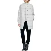 REBECCA TAYLOR ICICLE COCOON CREY COMBO COAT, 4, NWT $795.00
