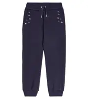 [Chloe Kids] Chloé Kids Cotton jersey sweatpants Y 10 blue