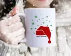 Merry Christmas Coffee Mug Christmas Mugs For Mum Santa Claus Elf Hat Mugs And