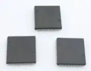 NOS Qty 3 AMD N80C188 MPU 80C188 CISC 16-Bit CMOS 10MHz 68-Pin PLCC Vintage 1978