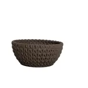 Mini Plastic Woven Basket 3" Home Decor Change Collector
