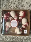 West Elm Pottery Barn Felt Snowmen Ornaments (Set of 6)