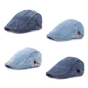 Fashion Polyester Berets Hat Men Women Newsboys Washed Sunproof Hat