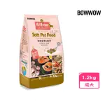 【BOWWOW】成犬用軟性飼料《新鮮鮭魚&雞肉》1.2KG(狗糧、狗飼料、犬糧)