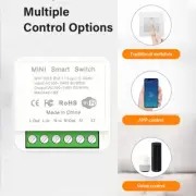 16A Mini Wifi DIY Light Switches Module 2-way Control Work With Tuya Smart Life