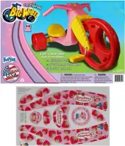 The Original Big Wheel 16" Tricycle - Pink Menacer w/Strawberry Shortcake Decals