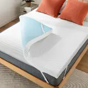 PERLECARE Twin Mattress Topper - 3 Inch Cooling Memory Foam Mattress Pad for ...