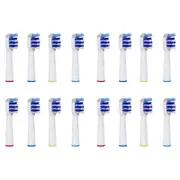 Compatible Toothbrush Replacement Heads - 16 Heads - Trizone