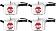Hawkins Toy Cooker Stainless Steel Miniature Model Gift Toy for Kids Set of 4