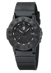 在飛比找ZALORA購物網優惠-Luminox Black Dial And Rubber 