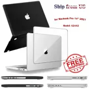 For MacBook Pro 14 Inch A2442 (2021) Hard Shell Case Protective iSnap On Cover