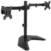 VIVO Black Dual Monitor Articulating Desk Stand Mount, Fits Up to 32" Screens