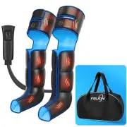 Leg Massager for Circulation & Pain Relief, Air Compression Massager with Ful...