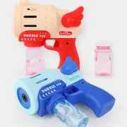 Gatling Bubble Machine for Kids Automatic Bubbler Maker Bubble Blower Toy Gun