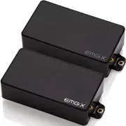 EMG 81X / 60X Humbucker Pickup set - black active NEW free shipping