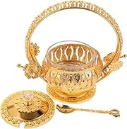 COLLBATH 1 Set European Style Seasoning Jar with Lid Elegant Condiment Container for Kitchen Storage for Salt Chili Pepper Design for Home and Restaurant Use