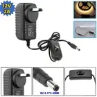 DC12V 2A 24W Power Supply Adapter Charger With Switch For LED Strip Light AU