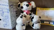 Build-A-Bear "Be Mine Dalmation" Valentine Plush Puppy Dog Hearts New