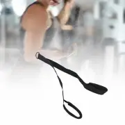 Tricep Rope Workout Handle Rubber Padded Heavy Duty D Ring Pull Down Rope Cable