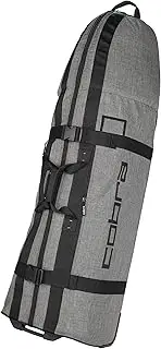 [COBRA] Golf 2020 Rolling Club Bag (Black-Heather Gray)