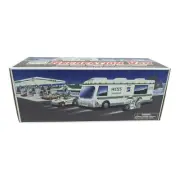 1998 HESS RECREATION VAN TRUCK WITH DUNE BUGGY AND MOTORCYCLE *NEW IN BOX*