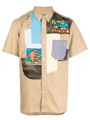 [Junya Watanabe] Keith Haring 拼布襯衫