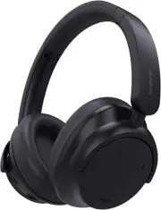 Hybrid ANC Bluetooth 5.4 Headphones, 80H Playtime, Hi-Fi Audio, Foldable, Mic
