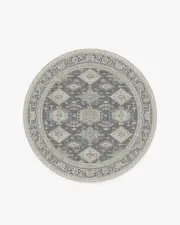 185' Round | Machine Washable Runner Rug | Kid & Pet Friendly | Indoor Rug | Cambria Abalone Rug | Ruggable