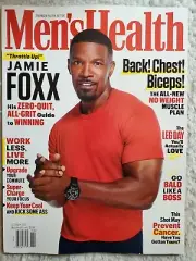 Men's Health Magazine ☆ October 2021 ☆ JAMIE FOXX ☆ Prevent Cancer ☆ LEG Day