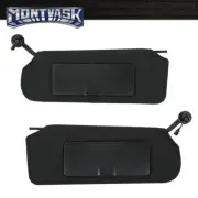 Fit For 97-04 Chevrolet Corvette C5 Sun Visor Sun Shades Vanity Mirror Black